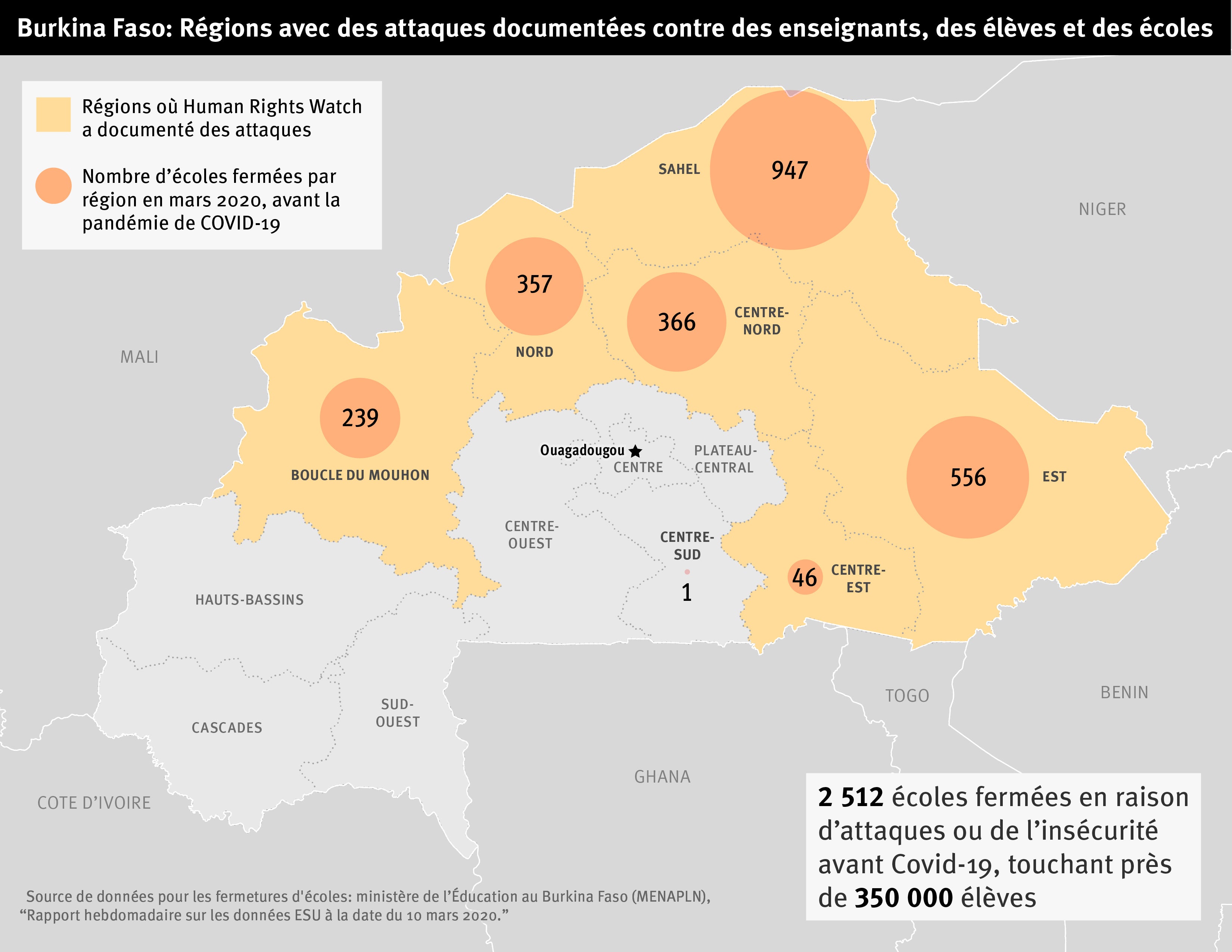 Burkina Faso map