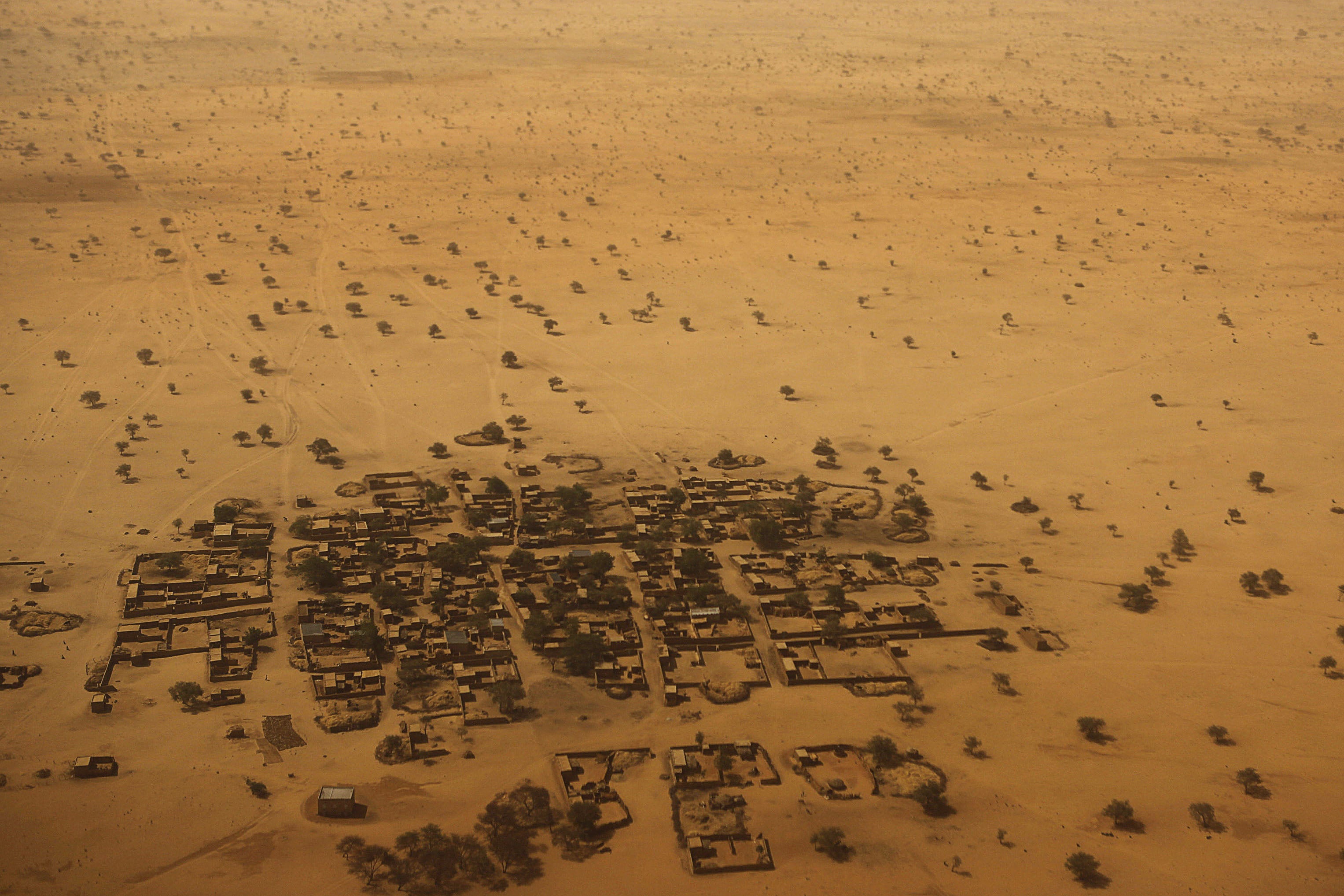 aerial photo of Diffa