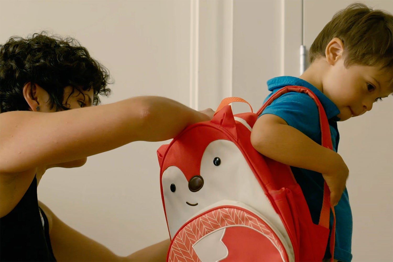 Hilda Bernier and her son Emilio in the film Forget Me Not.