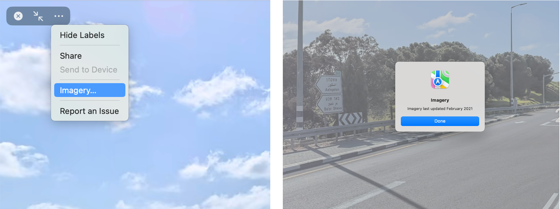 Apple maps