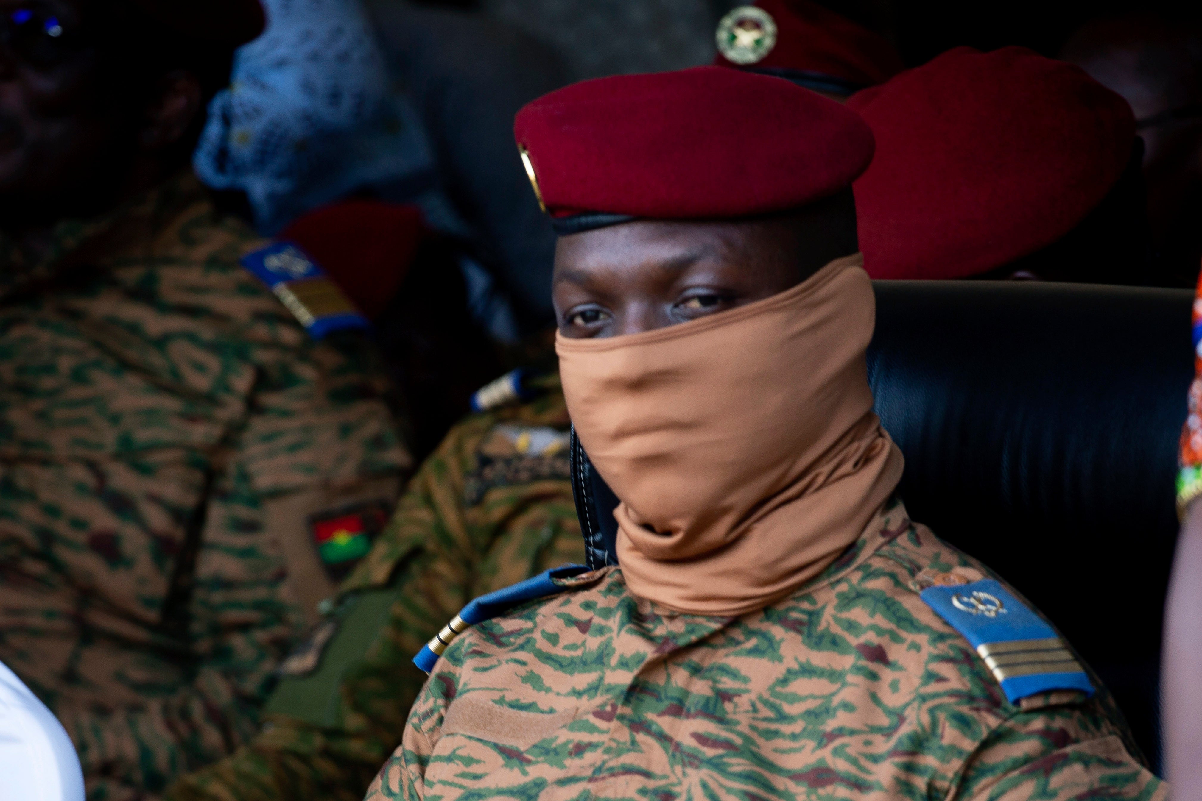 Le leader du coup d'État au Burkina Faso, capitaine Ibrahim Traoré