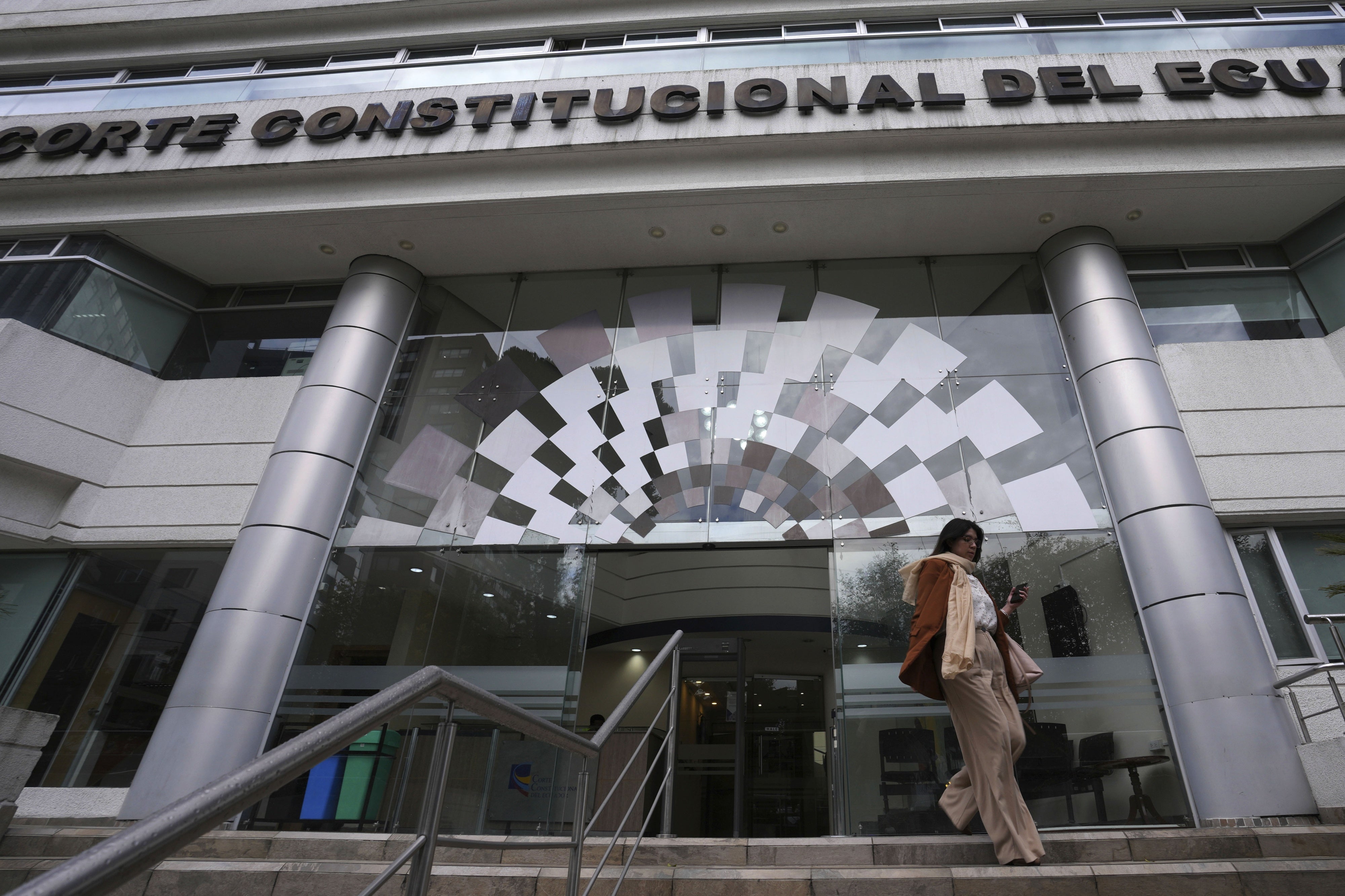 El edificio de la Corte Constitucional, en Quito, Ecuador, el 7 de febrero de 2024