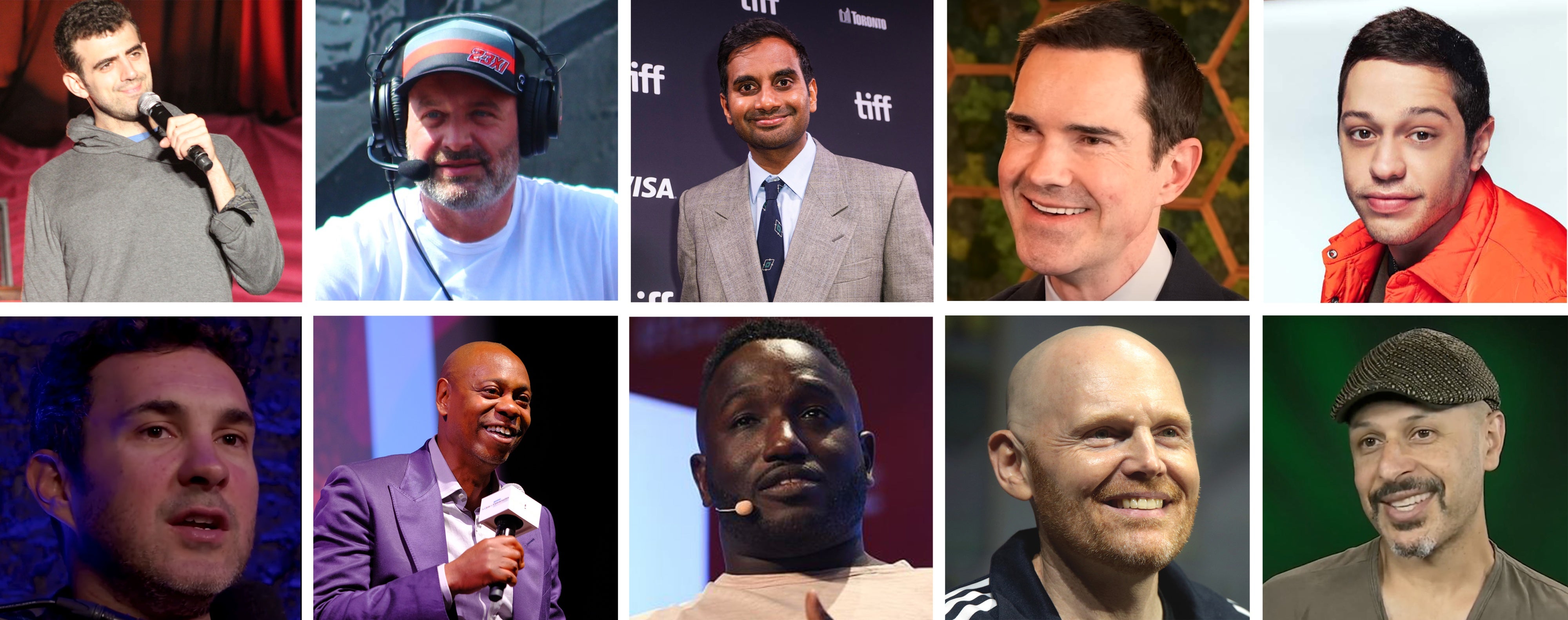 Dix humoristes, pour la plupart américains, ayant prévu de participer au Festival de comédie de Riyad (« Riyadh Comedy Festival »), du 26 septembre au 9 octobre 2025. 