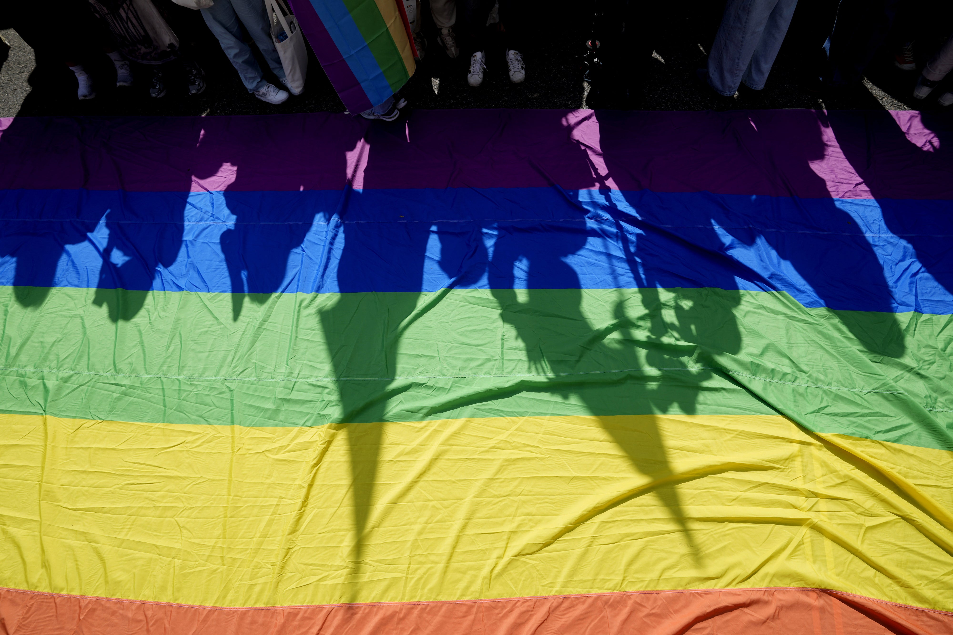 Le Festival de la culture queer de Séoul, en Corée du Sud, le 1er juin 2024.