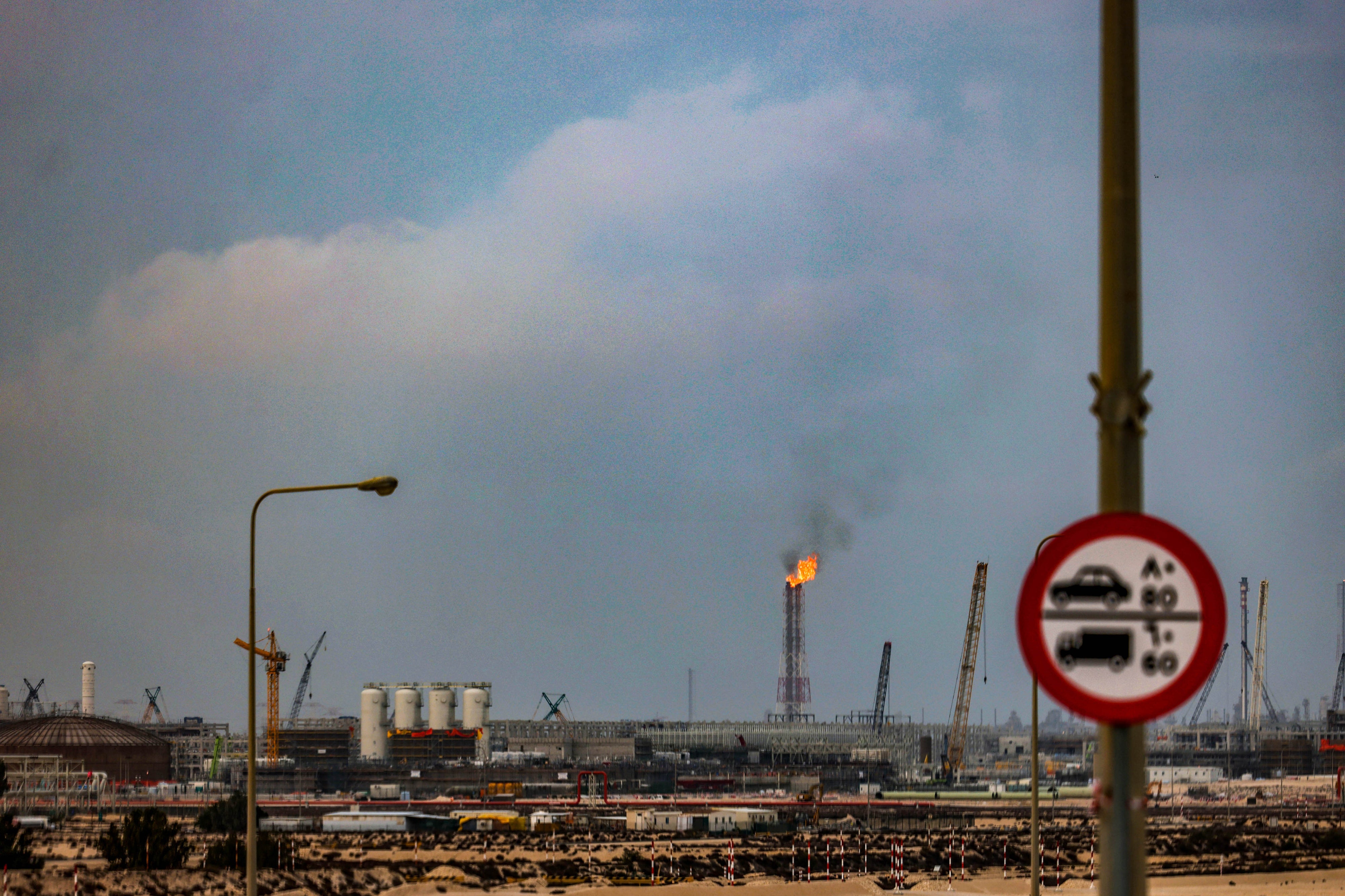 The liquefied natural gas (LNG) production facility in Qatar's Ras Laffan Industrial City, March 3, 2026.