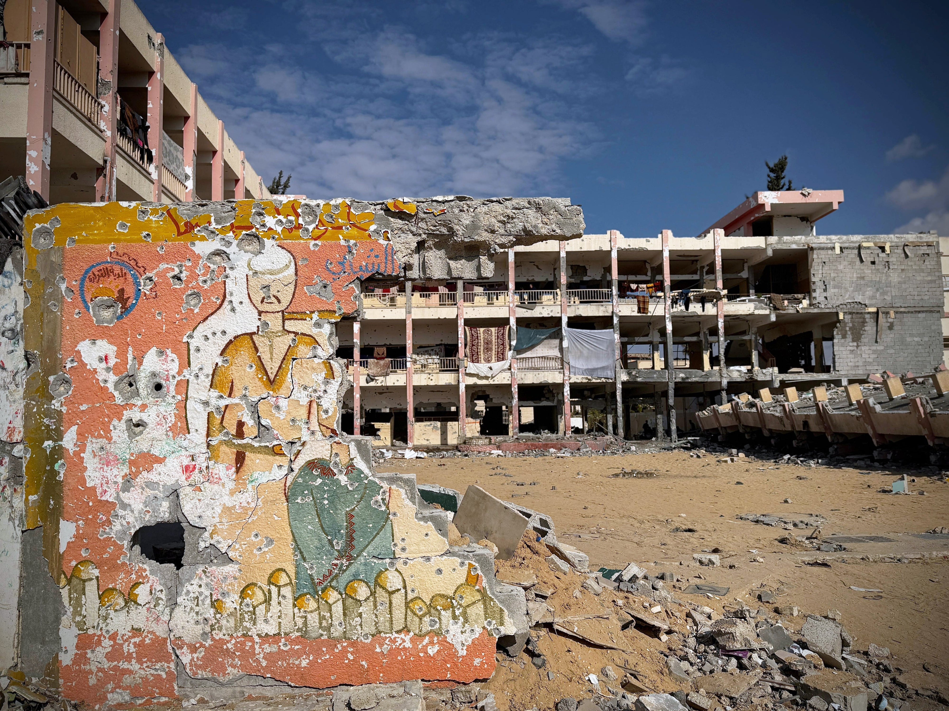 Le système éducatif de Gaza est en ruines. 