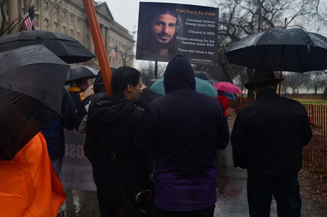 Tariq ba Odah protest