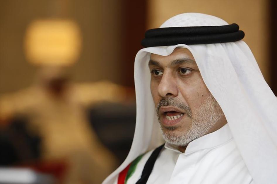 Nasser bin Ghaith at his home in Dubai, United Arab Emirates, on November 30, 2011.