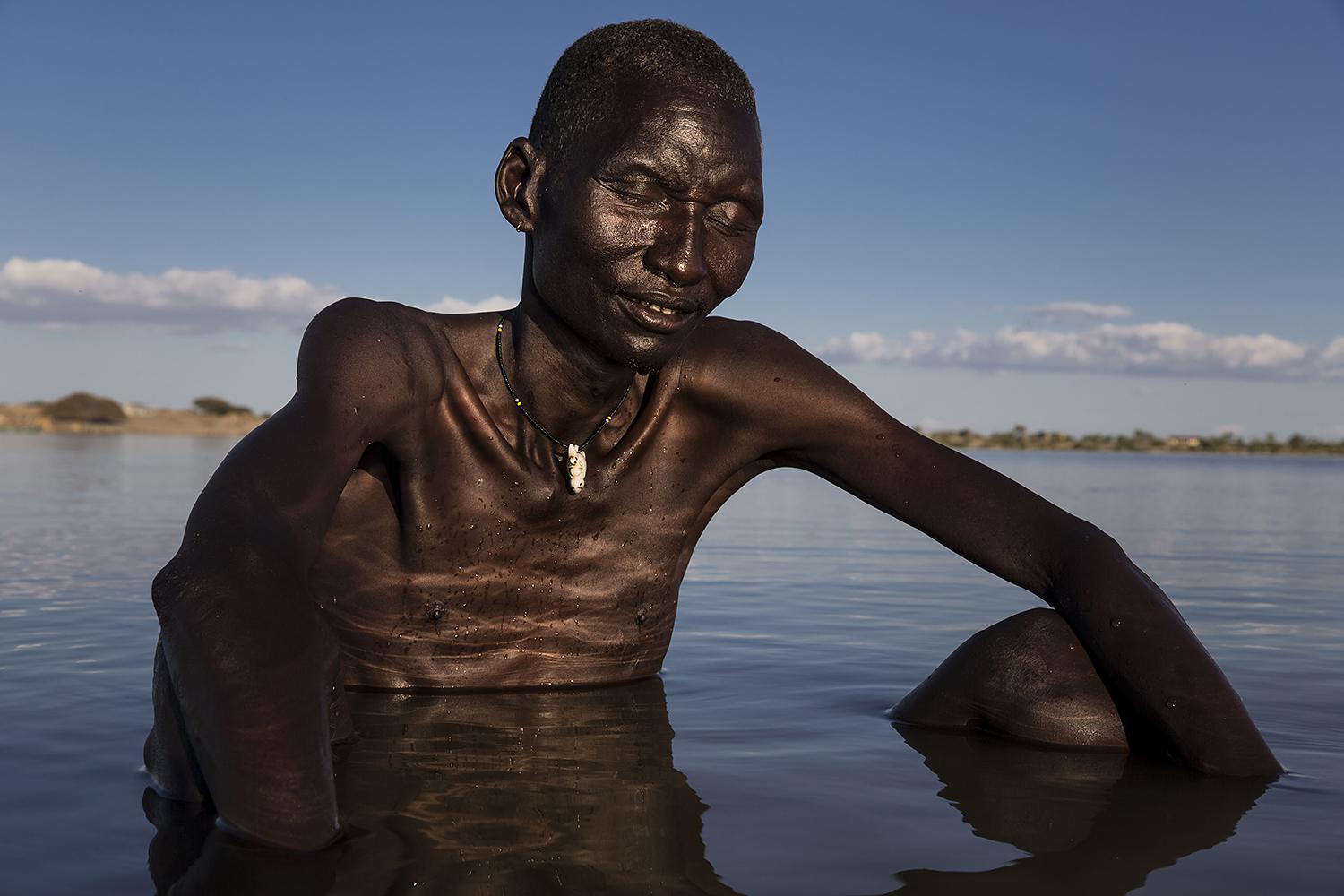 fisher from Kenya’s Turkana County