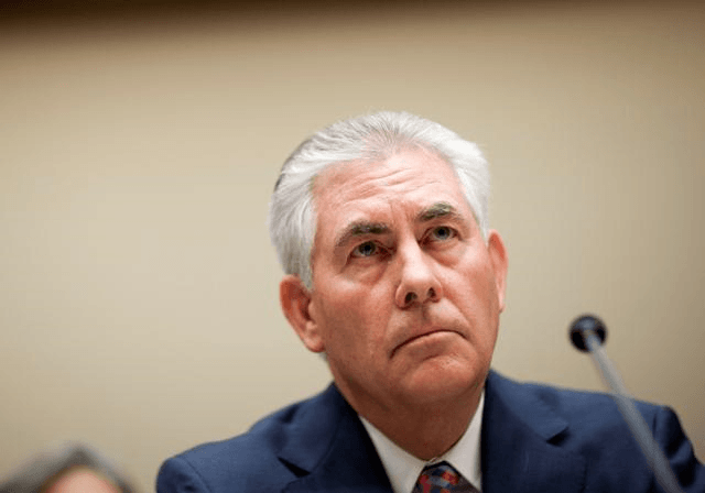 US Secretary of State Rex Tillerson