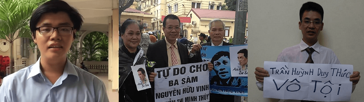 Trần Hoàng Phúc, Vũ Quang Thuận, và Nguyễn Văn Điển