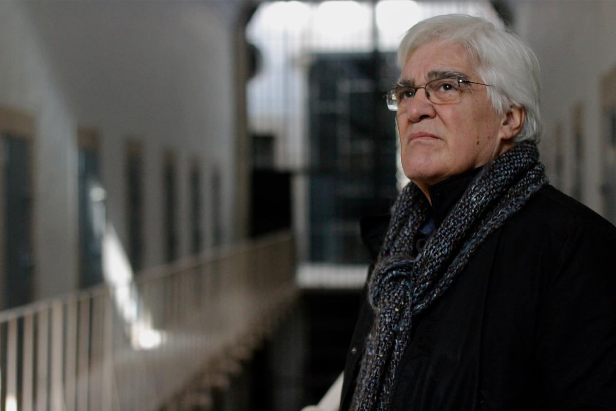  Jose Maria “Chato” Galante in the jail where, as a 24-year old, he was  imprisoned for fighting against the dictatorship.  
