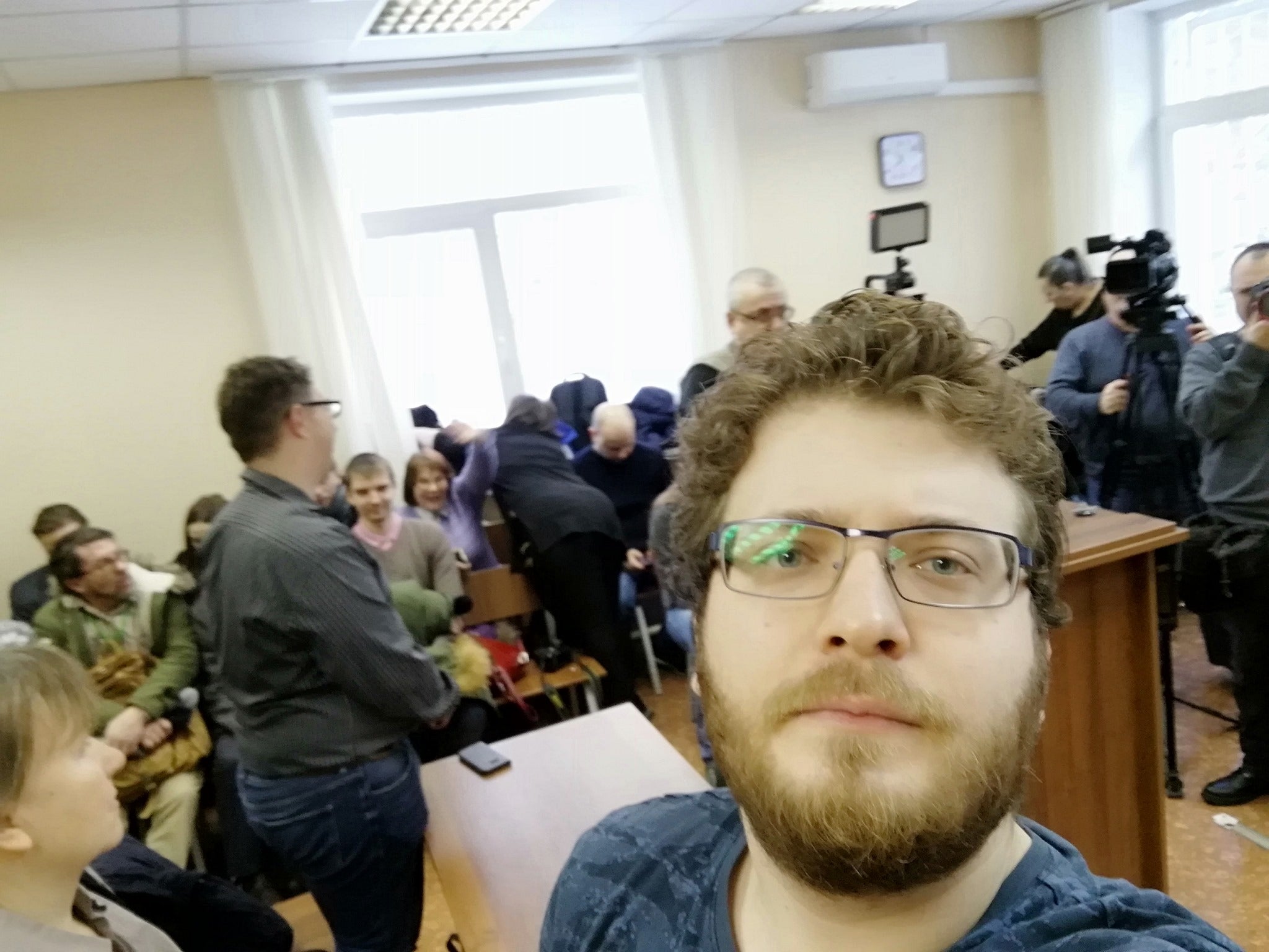 Максим Верников на оглашении приговора. Екатеринбург, 11 февраля 2020 г. 