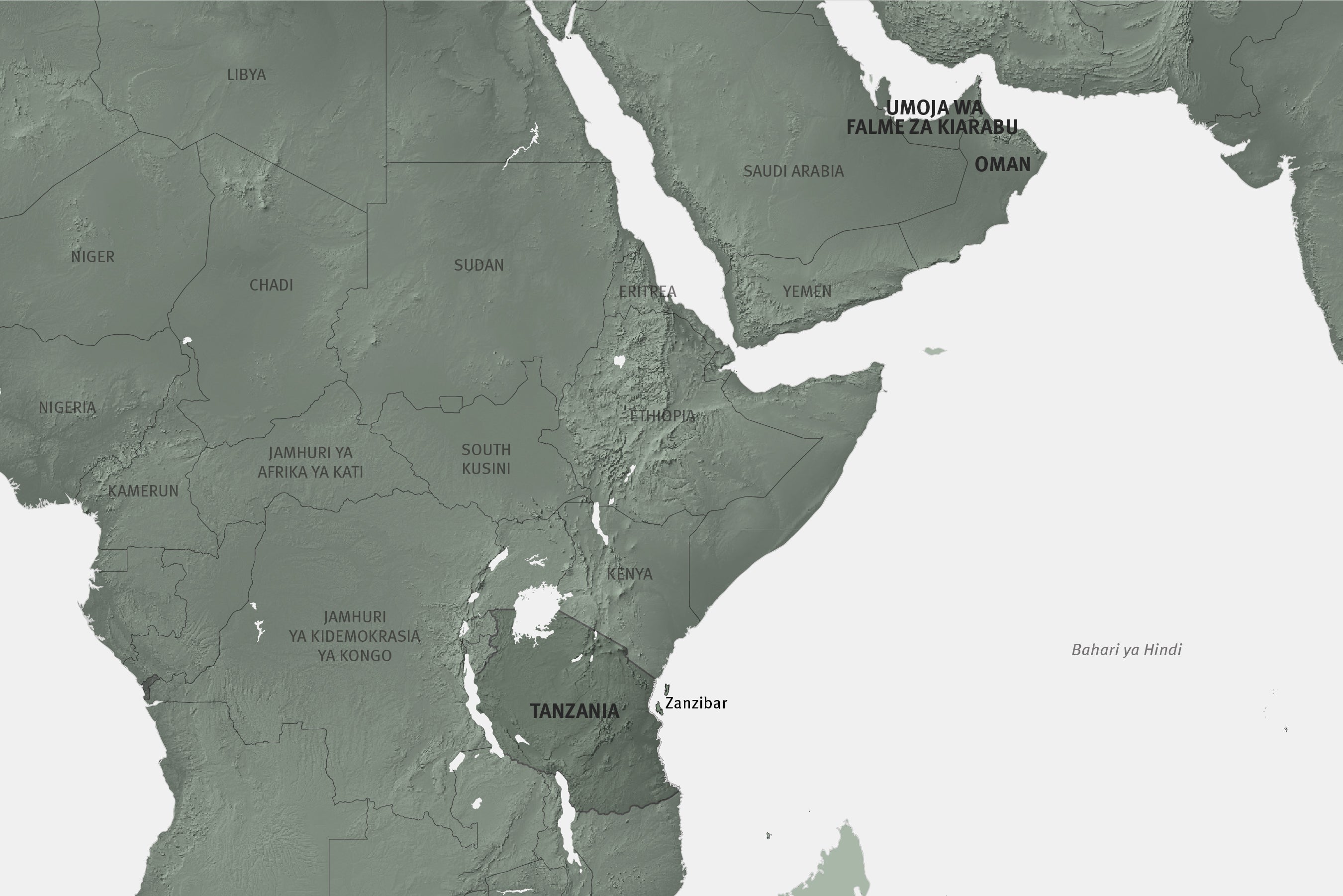 Ramani ya Tanzania