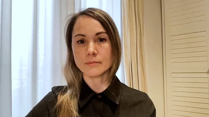 Yulia Gorbunova delivers statement at UN Human Rights Council session