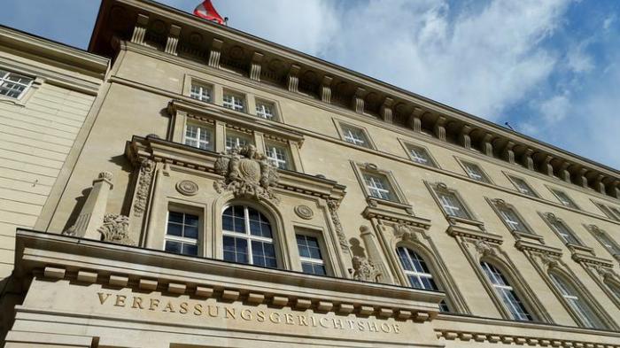 Austria's Constitutional Court (Verfassungsgerichtshof) in Vienna, Austria. 