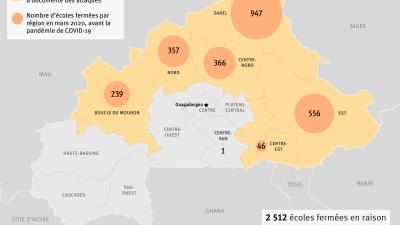 Burkina Faso map