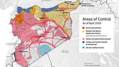 Map of Syria