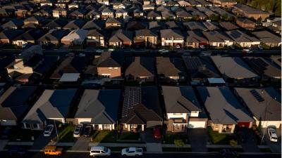 Denham Court Housing Estate in Western Sydney