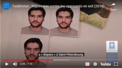 Vidéo Tadjikistan