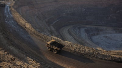 An open pit copper mine in Kolwezi, Democratic Republic of Congo, July 6, 2016. 