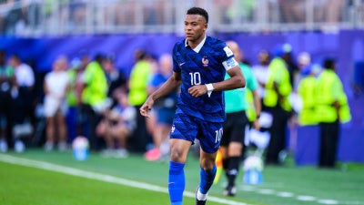 Kylian Mbappé during the men’s World Cup, Round of 16, Paraguay vs. France at Philadelphia Stadium, US, on July 4, 2026. 