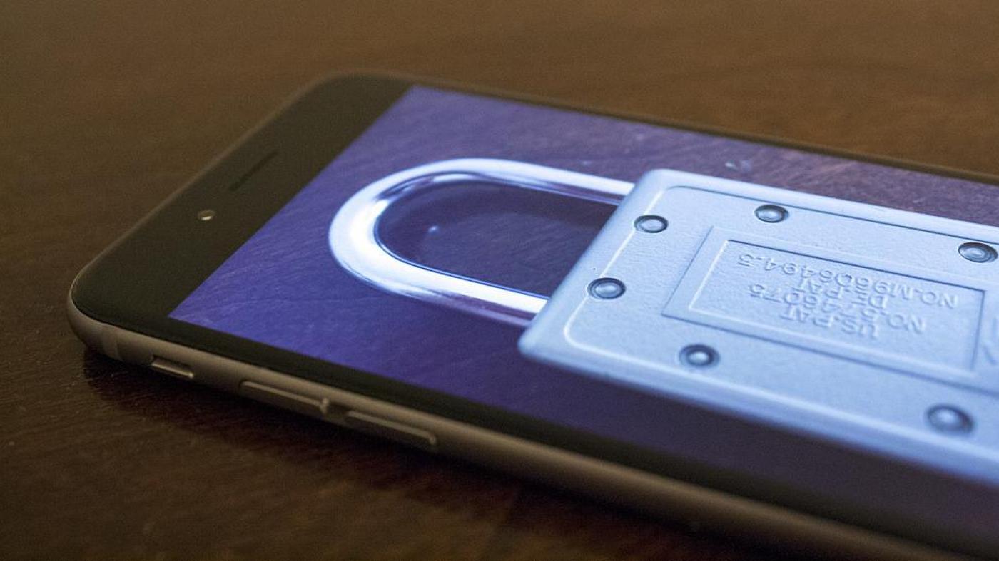 Locked phone