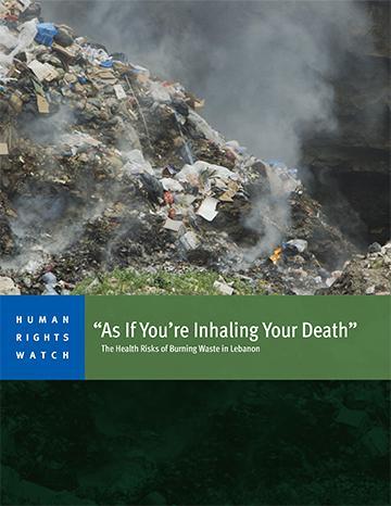 Cover for Lebanon report