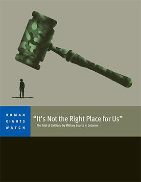Cover of the Lebanon report 