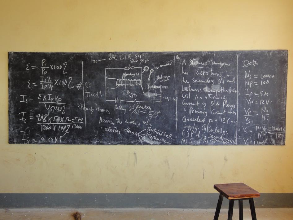 chalk board