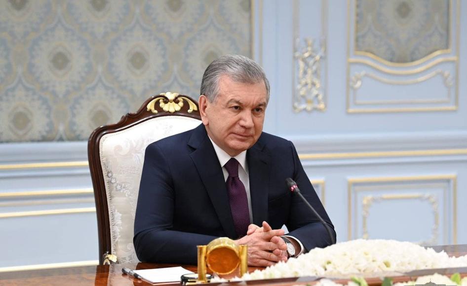 Le président ouzbek Chavkat Mirzioïev
