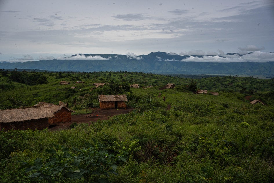 Les Hauts Plateaux vus depuis le village de Namesha, dans le territoire de Fizi, au Sud-Kivu, en République démocratique du Congo, mars 2026.