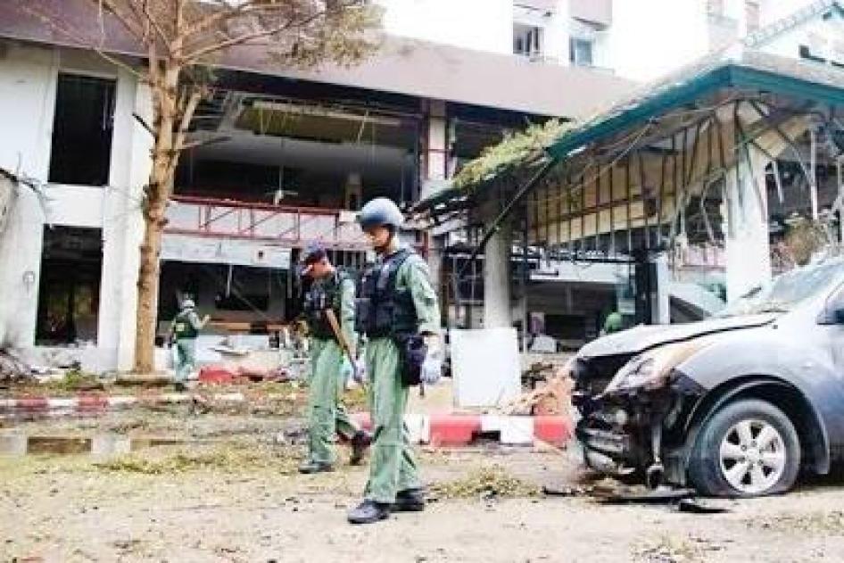ประเทศไทย: ผู้ก่อความไม่สงบพุ่งเป้าโจมตีพลเรือนในภาคใต้  PHOTO
