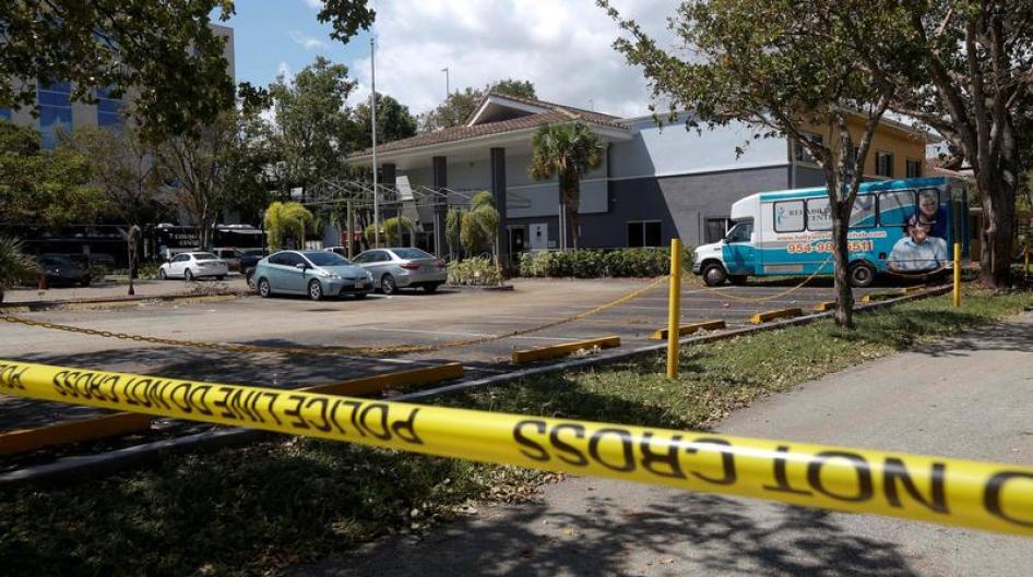 The Rehabilitation Center at Hollywood Hills is seen in Hollywood, north of Miami, Florida, U.S., September 13, 2017.