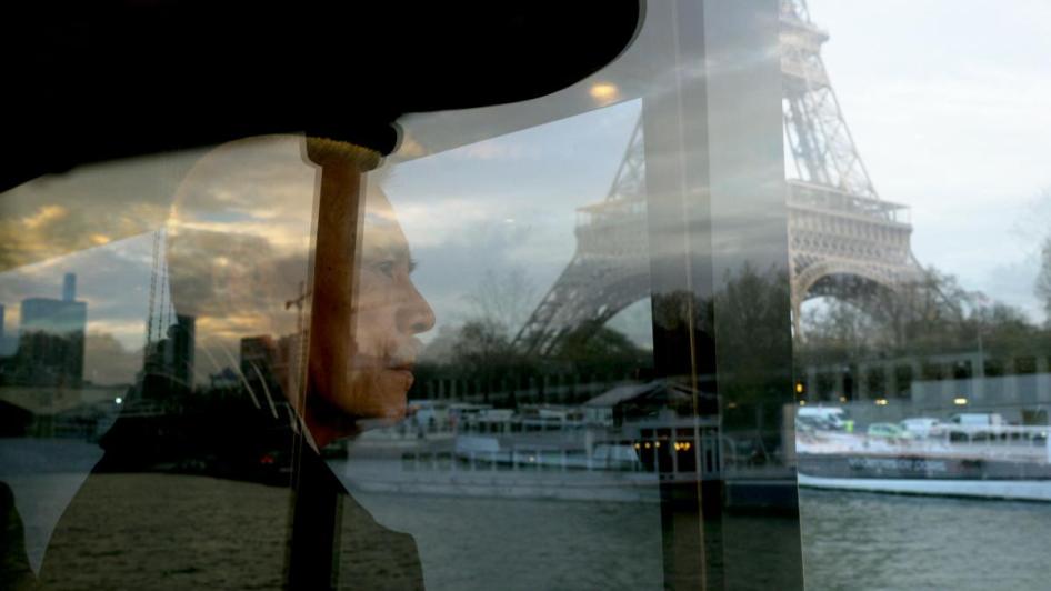 Then President Anote Tong of Kiribati in Paris to advocate with world leaders around climate change. Kiribati’s islands may become uninhabitable as ocean levels rise due to climate change.