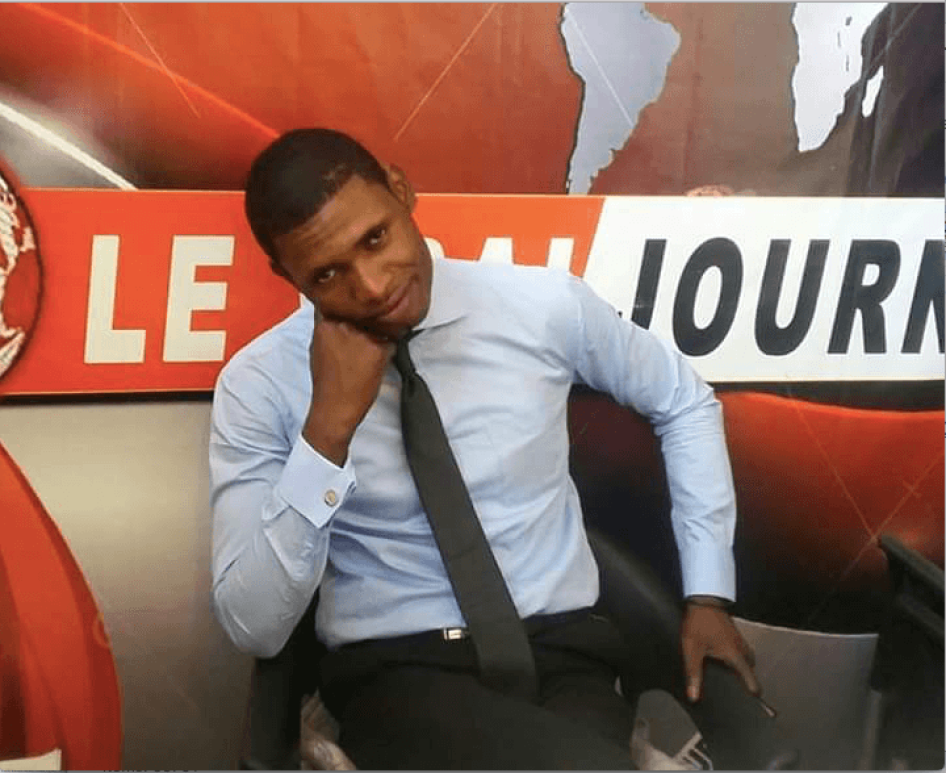Peter Tiani, journalist and director of the online news outlet Le Vrai Journal, was arrested at his office in Kinshasa, capital of the Democratic Republic of Congo, on November 7, 2018, for what appear to be politically motivated charges. © Private