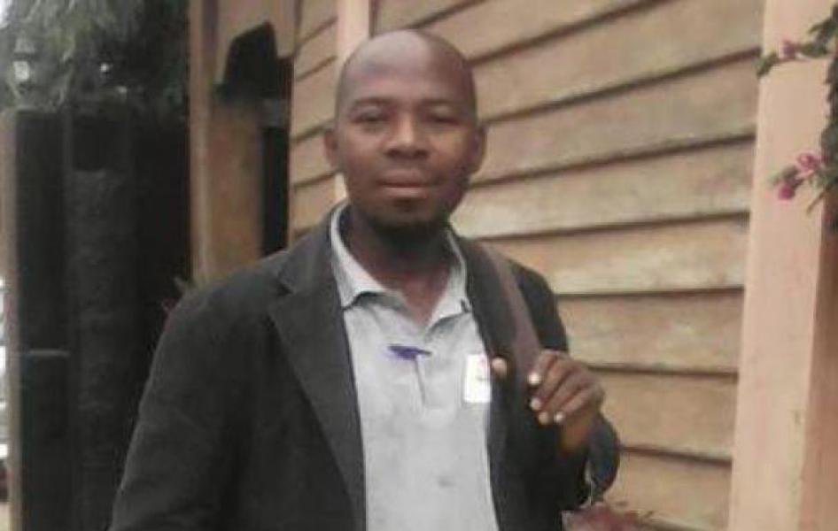 Le journaliste mozambicain Amade Abubacar.