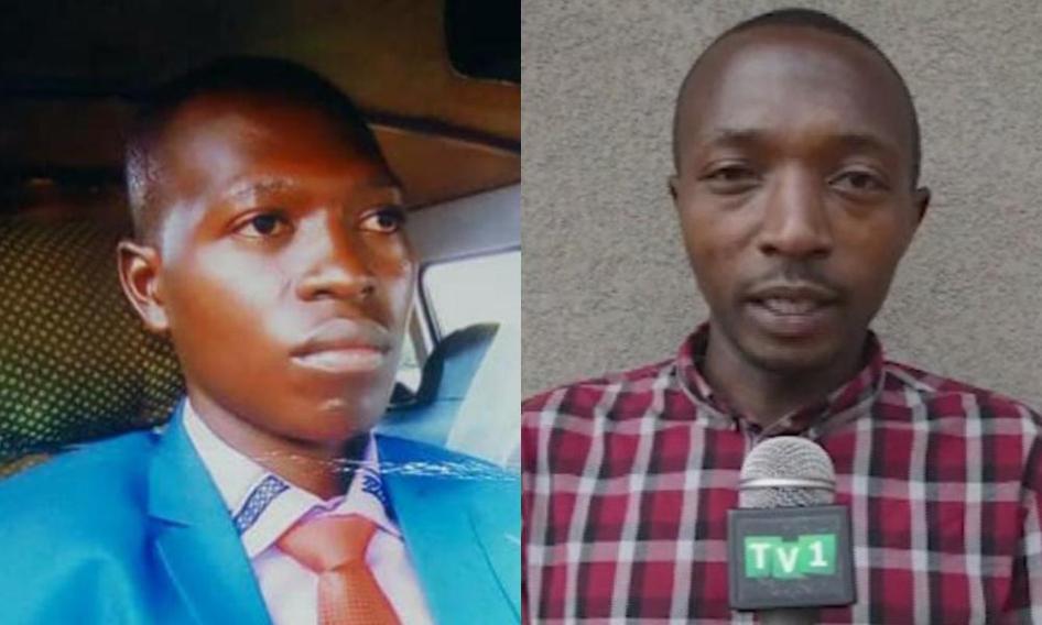 Eugène Ndereyimana (left) and Constantin Tuyishimire (right).
