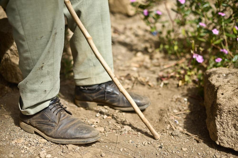 Eighty-three-year-old Thomas N. was attacked by a group of youth in January 2008. 