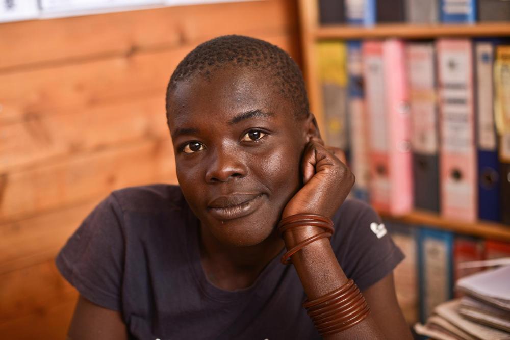 Regina W., 23 ans, a été violée en décembre 2007. Elle travaille désormais chez Grace Agenda, une organisation communautaire qui aide les survivantes de violences sexuelles. 