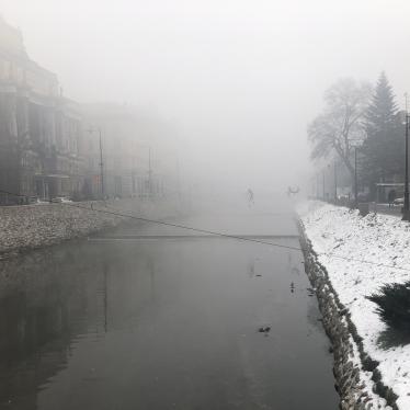 Zagađenje zraka u Sarajevu, Bosna i Hercegovina, u decembru 2020.