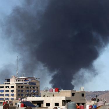 Smoke rises from Syria's Kurdish-controlled northeast city of Qamishli, Syria October 5, 2023. 