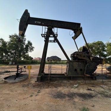 Oil well at Perenco’s concession in Democratic Republic of Congo.