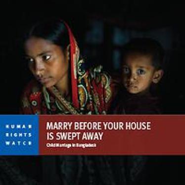 Belkis, 15 years old, holds her one-year-old son in the house where she lives with her mother, two sisters, and one brother. Belkis was married when she was 13 years old to a man who threatened to commit suicide if the family didn’t agree to the marriage.