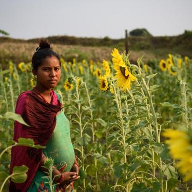 Sharmila G., 14, eloped at age 12 and married an 18-year-old man. At the time this picture was taken she was seven months pregnant. She said that when rumors spread in her village about her relationship with her then-boyfriend, her parents tried to separa