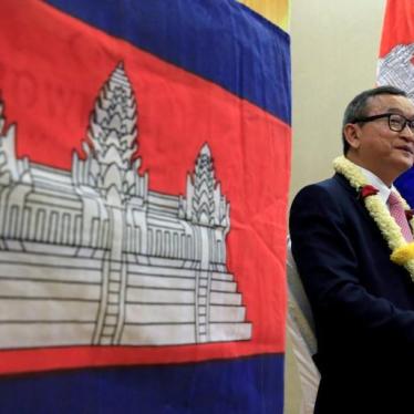 Sam Rainsy during an interview in Manila, Philippines on June 29, 2016. 