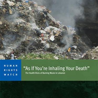 Cover for Lebanon report