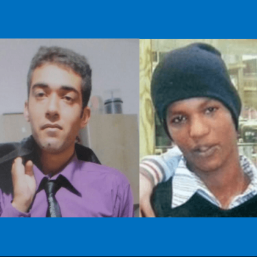 Hisham al-Sayed et Avera Mangistu.