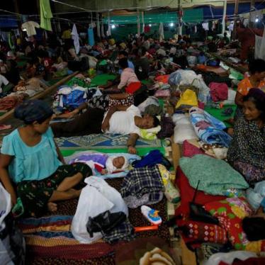 People displaced in the conflict between Kachin Independence Army (KIA) and Myanmar military for the control of an amber mine pass their time at a Christian church in Tanai township, Kachin state, Myanmar June 16, 2017. 