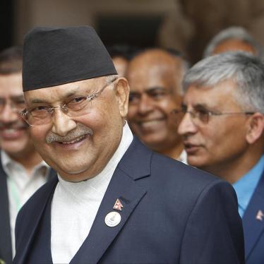 Nepal's Prime Minister K.P. Sharma Oli, foreground, tours Cambodian National Museum in Phnom Penh, Cambodia, Tuesday, May 14, 2019. 
